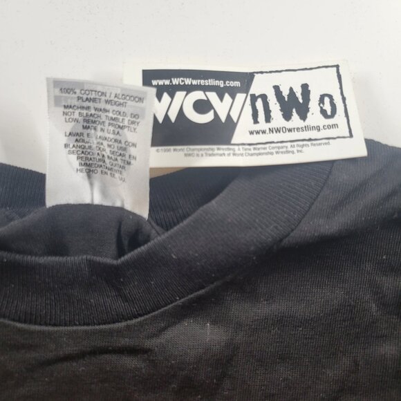 Bill Goldberg 1998 WCW NWO World Championship Wrestling t-shirt Large Vintage - Picture 6 of 15